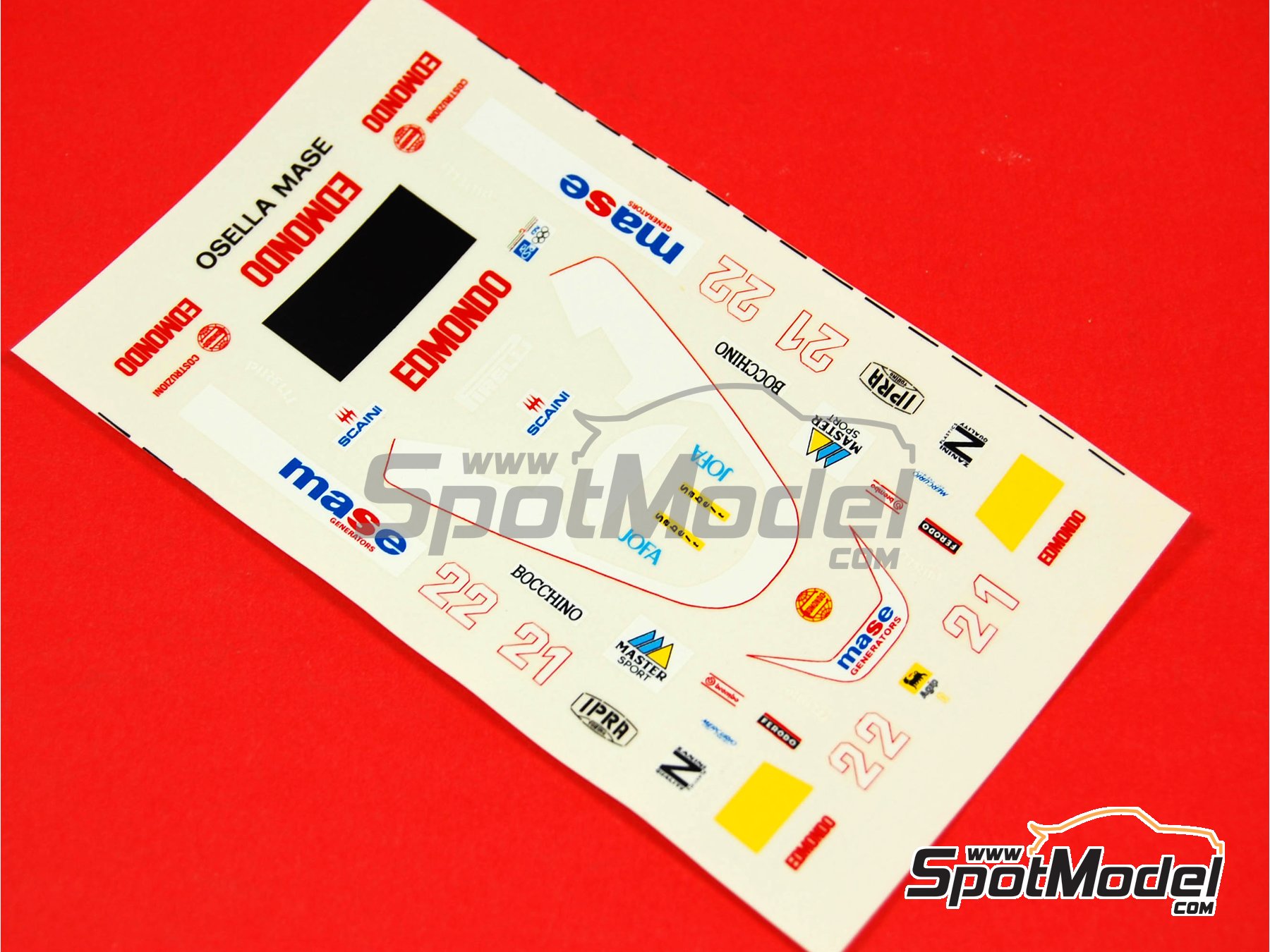 Tameo Kits TMK045: Car scale model kit 1/43 scale - Osella